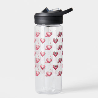 Fruit love melone heart water bottle