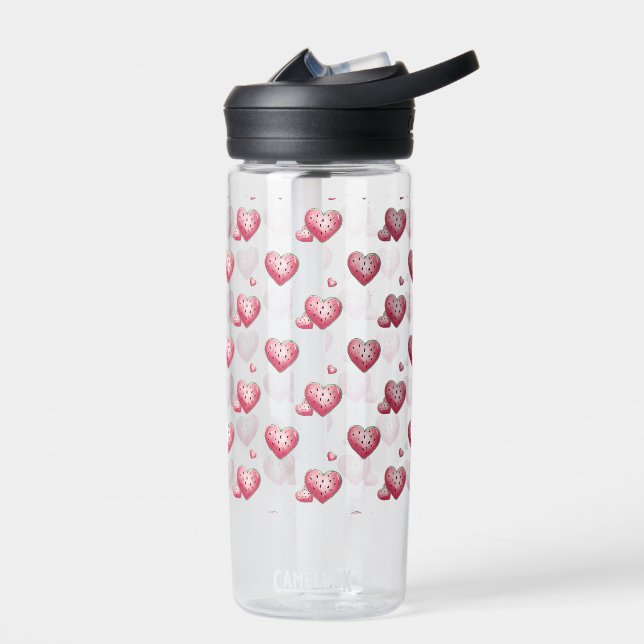 Fruit love melone heart water bottle (Left)