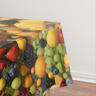Fruit Lovers Delight Colorful Platter, Tablecloth