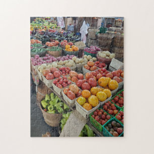 Fruit market jigsaw puzzle