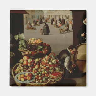 Fruit Market Magnet