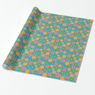 Fruit mood wrapping paper