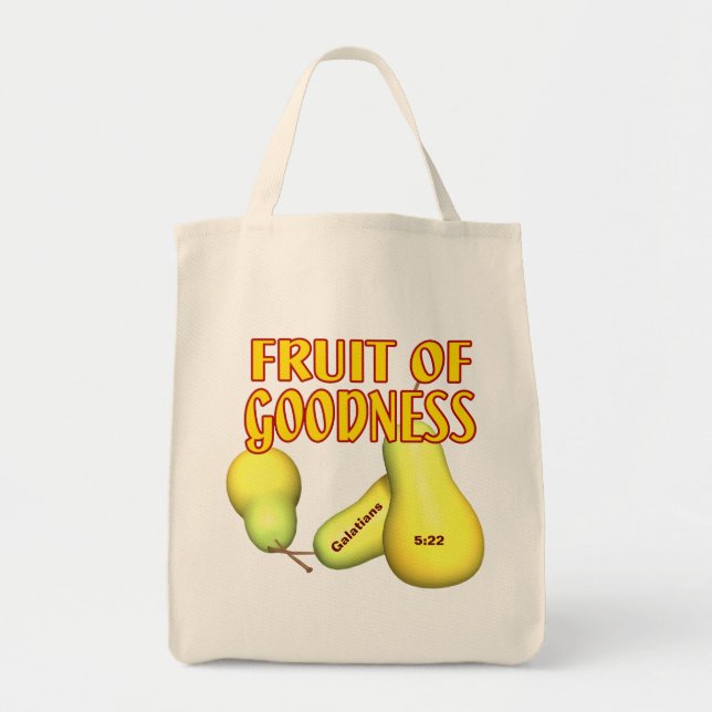 Fruit of Goodness Tote Bag (Front)