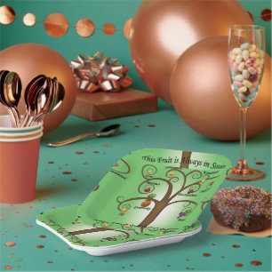 Fruit of the Spirit Always in Season Paper Plate