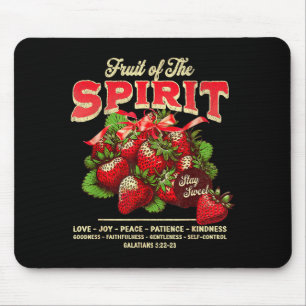 Fruit Of The Spirit Bible Verse Christian Religiou Mouse Pad