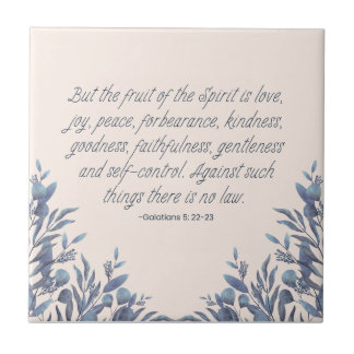 Fruit of the Spirit Ceramic Tile