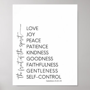 Fruit of the Spirit Christian Wall Decor