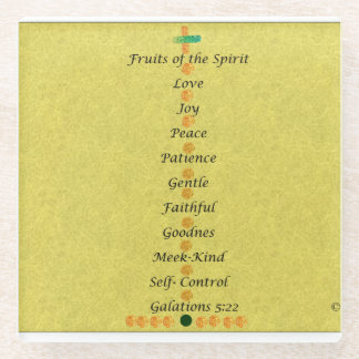 Fruit of the Spirit Coaster