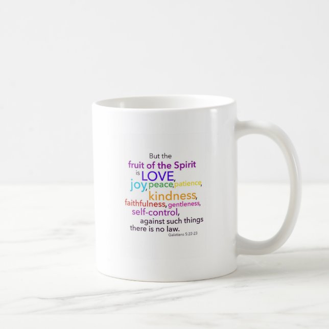 Fruit of the Spirit Coffee Mug (Right)