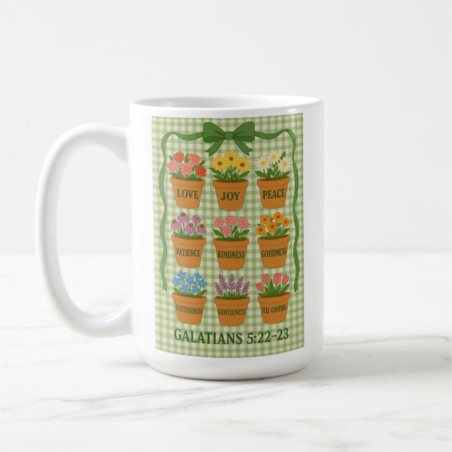 Fruit of the Spirit Coffee Mug (Left)