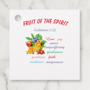 Fruit of the Spirit   Favour Tags