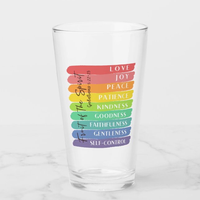 Fruit of the Spirit Glass (Front)