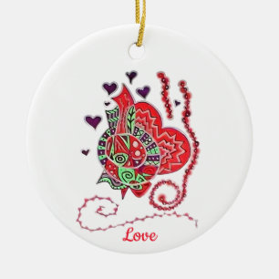 Fruit of the Spirit is..."Love" Ornament