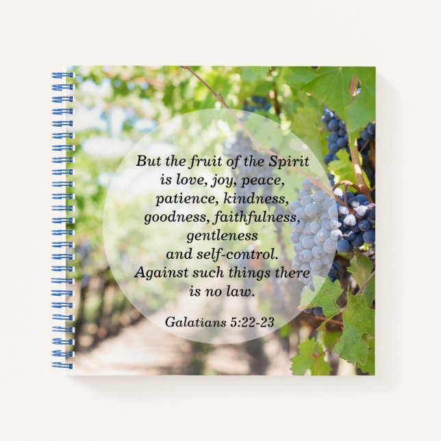 Fruit of the Spirit Notebook (Front)