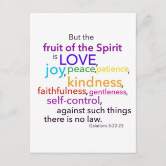 Fruit of the Spirit Postcard
