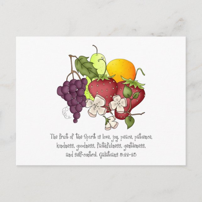Fruit of the Spirit Postcard (Front)