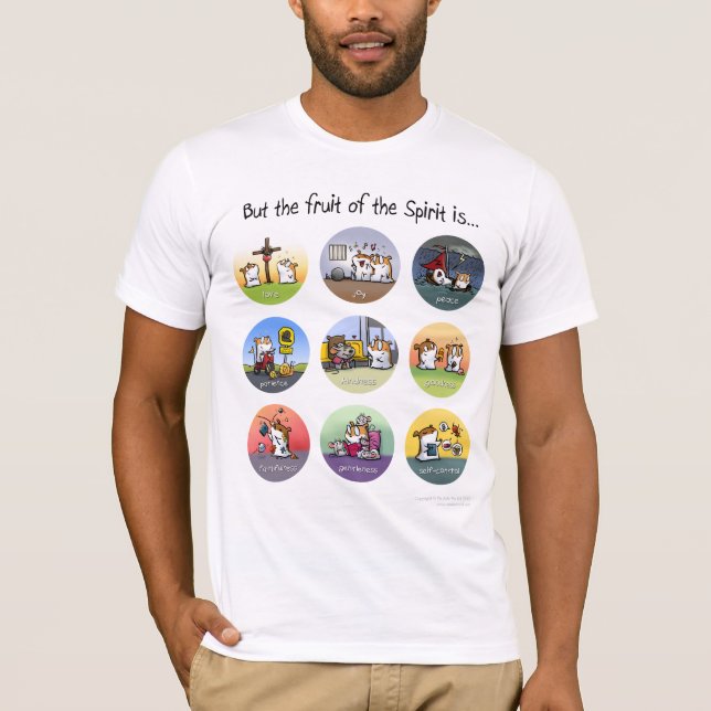 Fruit of the Spirit Shirt (light) (Front)