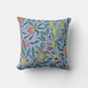 Fruit or Pomegranate by William Morris Cushion