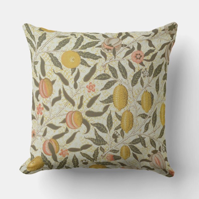 Fruit or Pomegranate wallpaper design Cushion (Front)