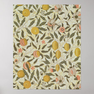 Fruit or Pomegranate wallpaper design Poster