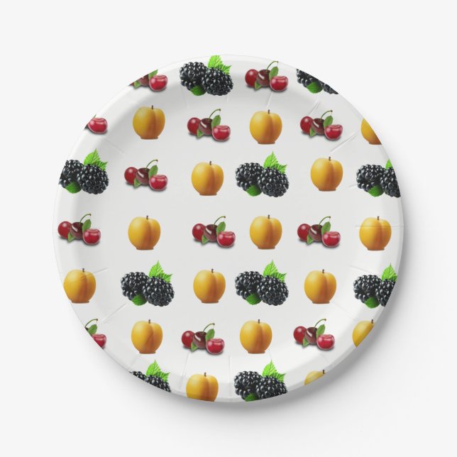 Fruit Paper Plates (Front)