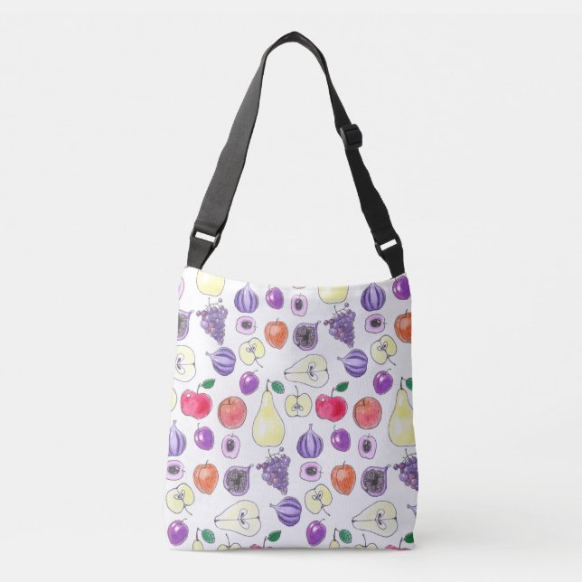 Fruit pattern crossbody bag (Front)