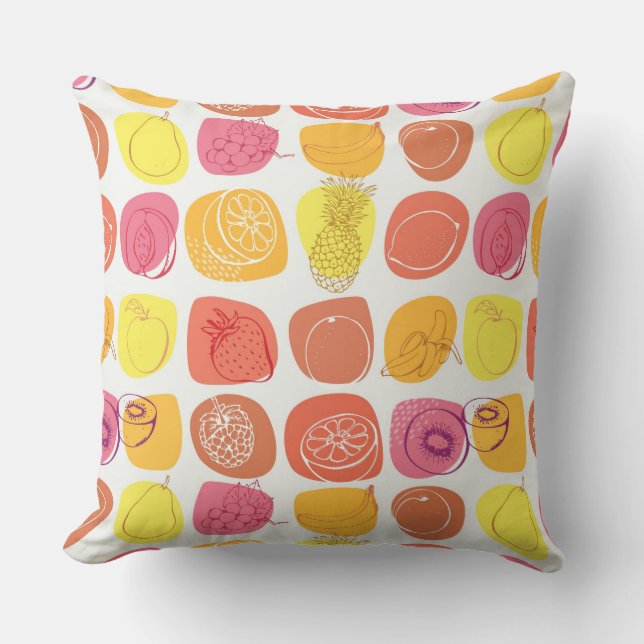 Fruit pattern cushion (Front)