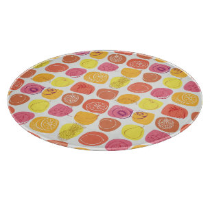 Fruit pattern cutting board