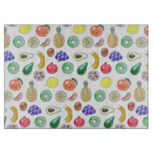 Fruit pattern cutting board