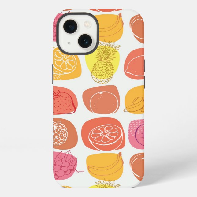 Fruit pattern iPhone case (Back)