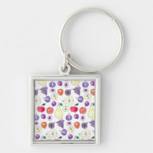Fruit pattern key ring