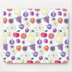 Fruit pattern mouse pad