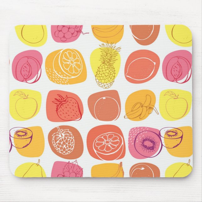 Fruit pattern mouse pad (Front)