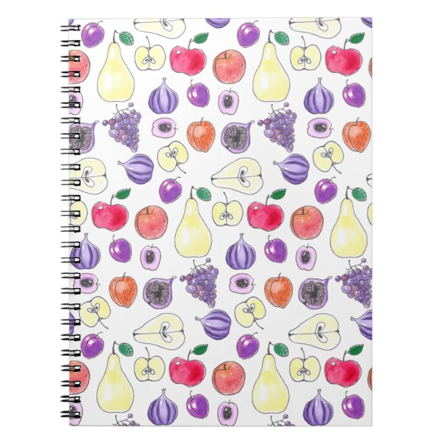 Fruit pattern notebook (Front)