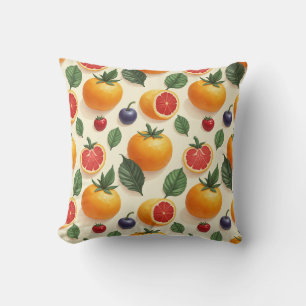 Fruit pattern pillow cushion