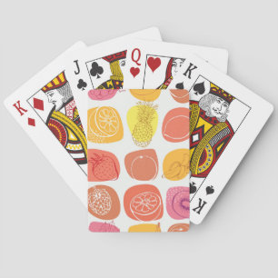 Fruit pattern playing cards