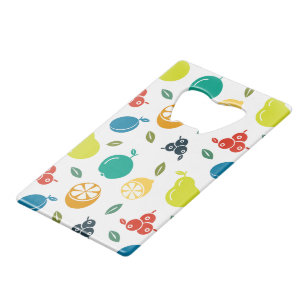 Fruit Pattern, Plum, Orange, Lemon, Pear, Apple
