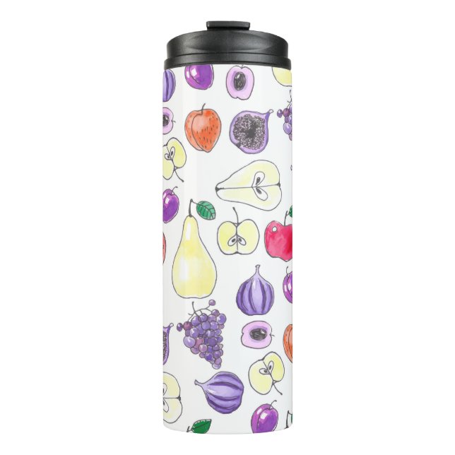 Fruit pattern thermal tumbler (Front)