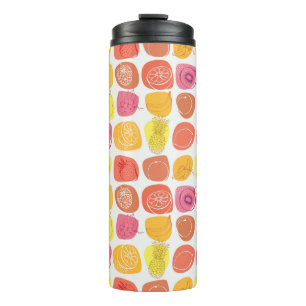 Fruit pattern thermal tumbler
