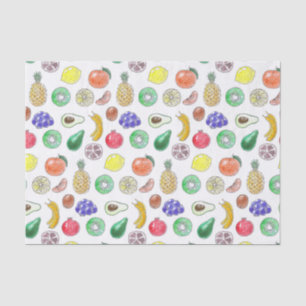 Fruit pattern tissue paper