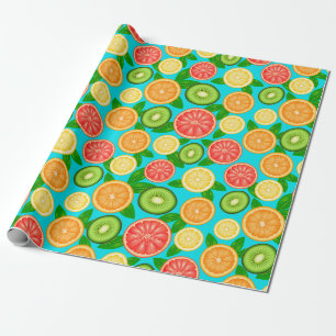 Fruit Pattern Wrapping Paper