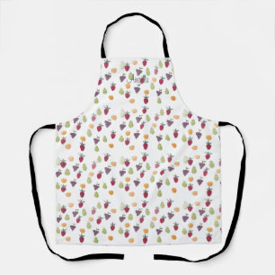 Fruit Patterned Apron 