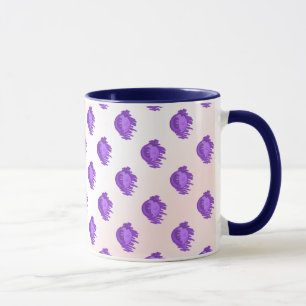 Fruit Patterns Blueberries and Cream Mug