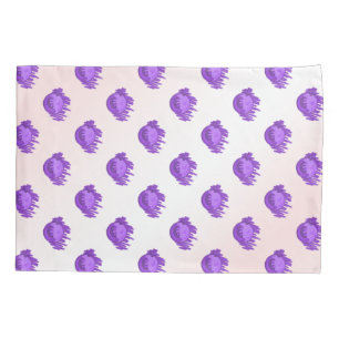 Fruit Patterns Blueberries and Cream Pillowcase