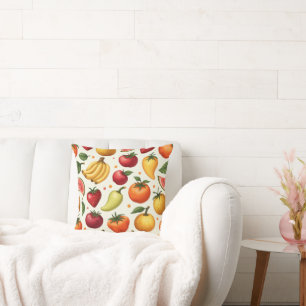 Fruit pillow cushion