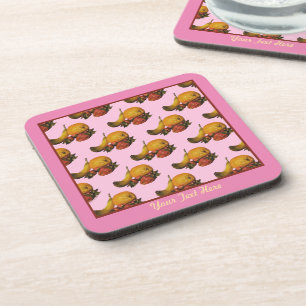 Fruit Plastic Coasters