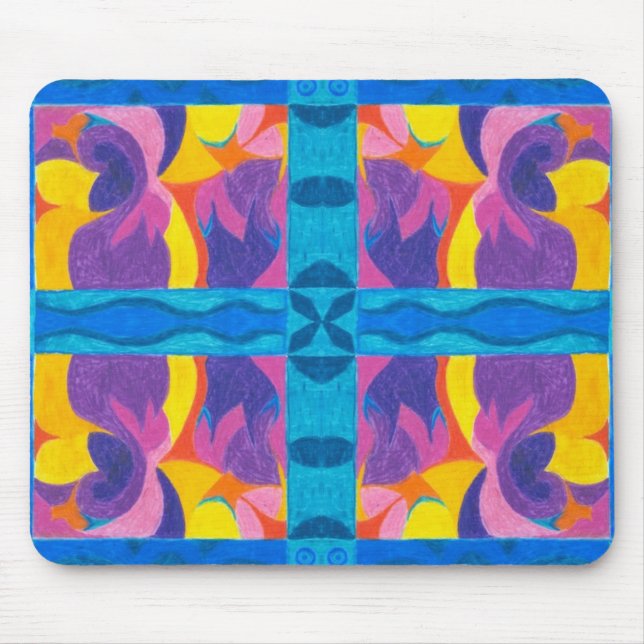 Fruit Plate Mouse Pad (Front)