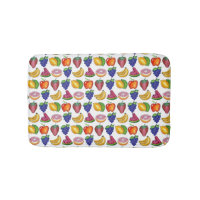 Fruit Print Strawberry Watermelon Banana Grapes