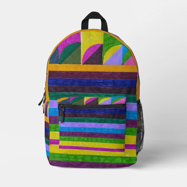 "Fruit" Printed Backpack (Front)