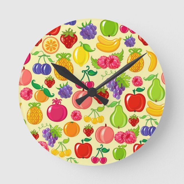 Fruit Round Clock (Front)